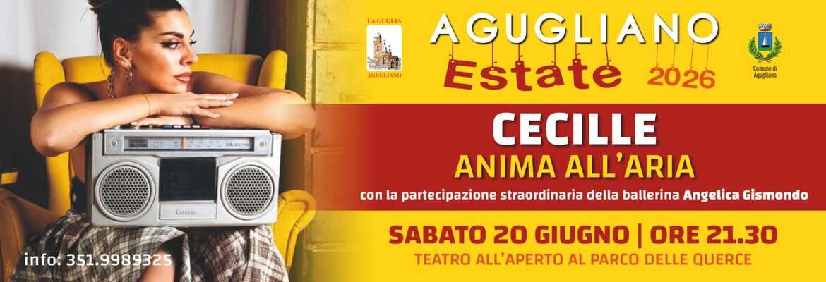 CECILLE, ANIMA ALL'ARIA - AGUGLIANO