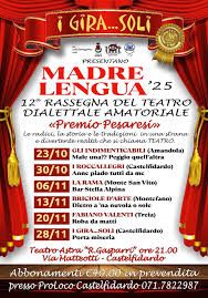 MADRE LENGUA, RASSEGNA TEATRALE AMATORIALE - CASTELFIDARDO