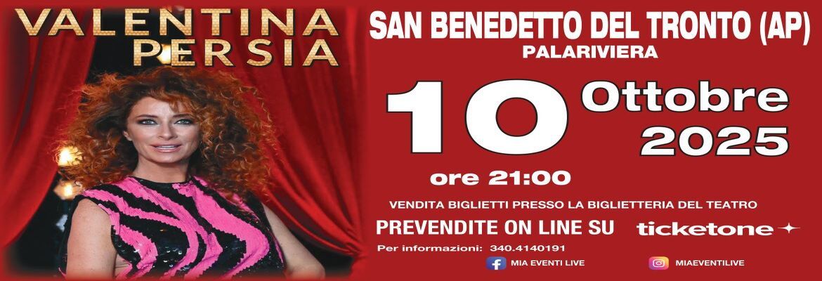 MA CHE TE RIDI? VALENTINA PERSIA - SAN BENEDETTO DEL TRONTO