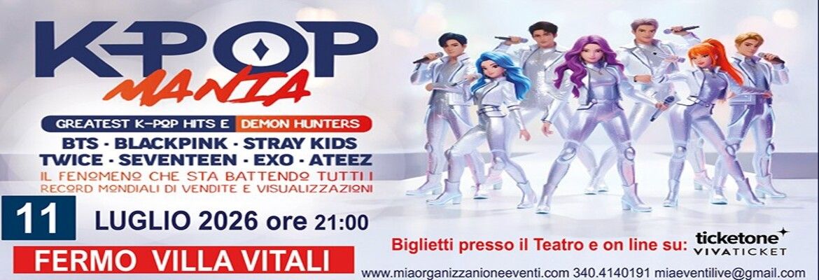 KPOP MANIA & DEMON HUNTERS - FERMO
