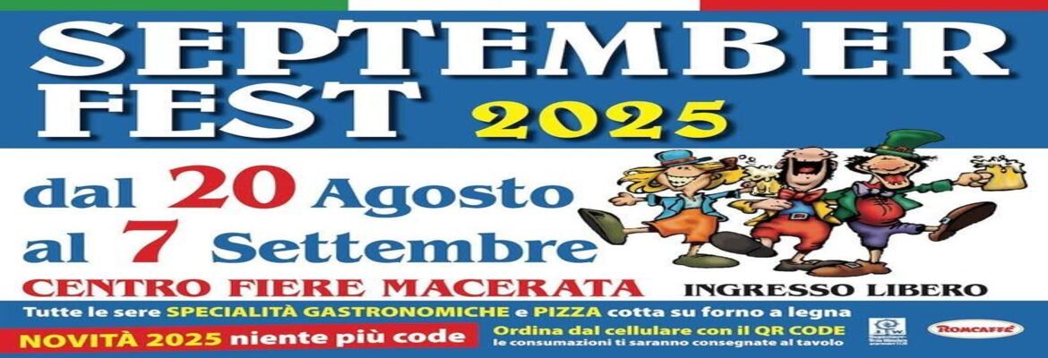 SEPTEMBER FEST - VILLA POTENZA MACERATA